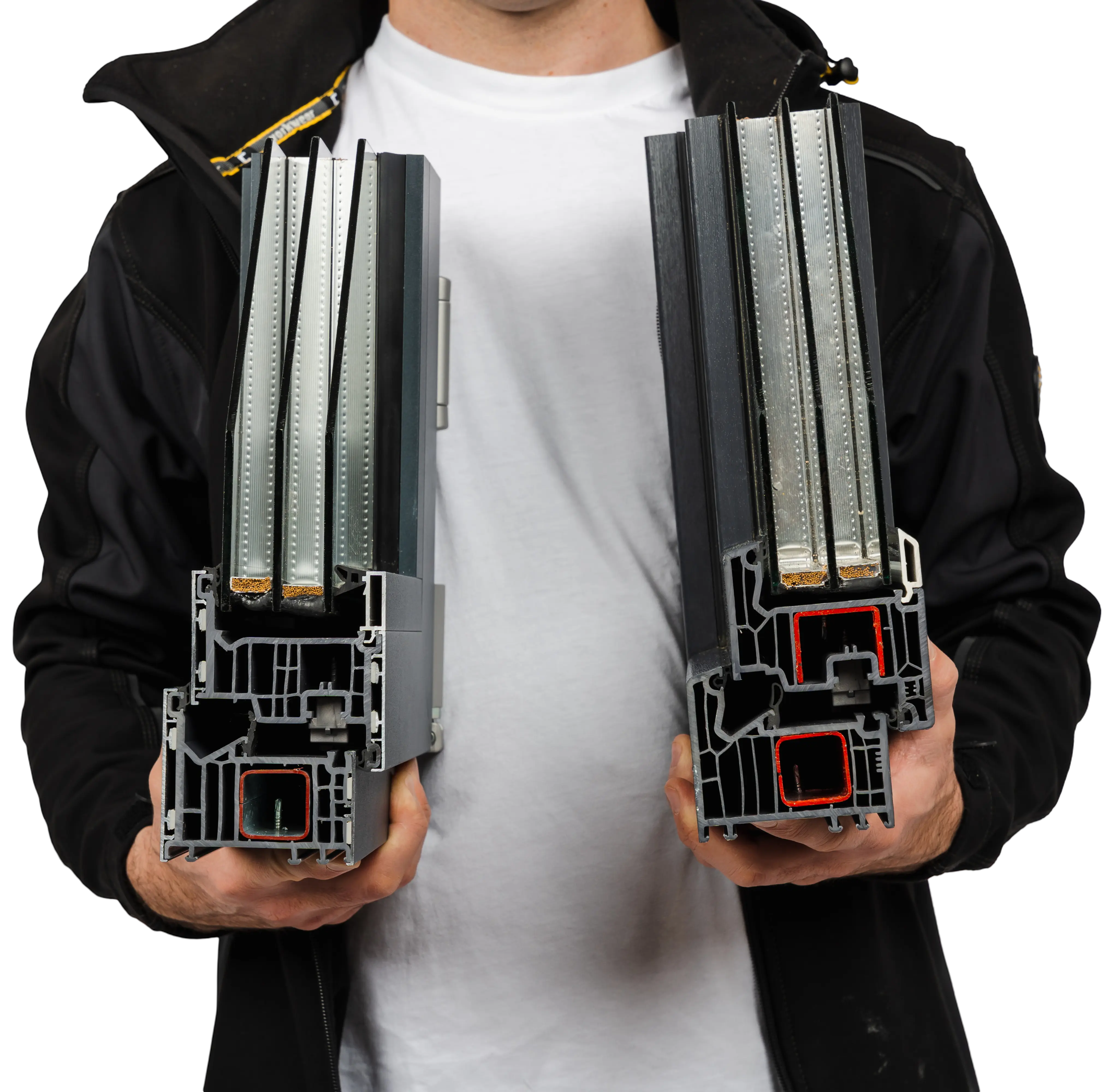 Secțiune profil PVC